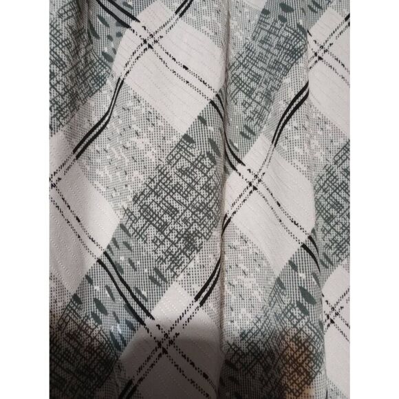 Elle McCarthy Shirt Ladies 1x Black White Bell Sleeve Round Neck - Picture 5 of 8